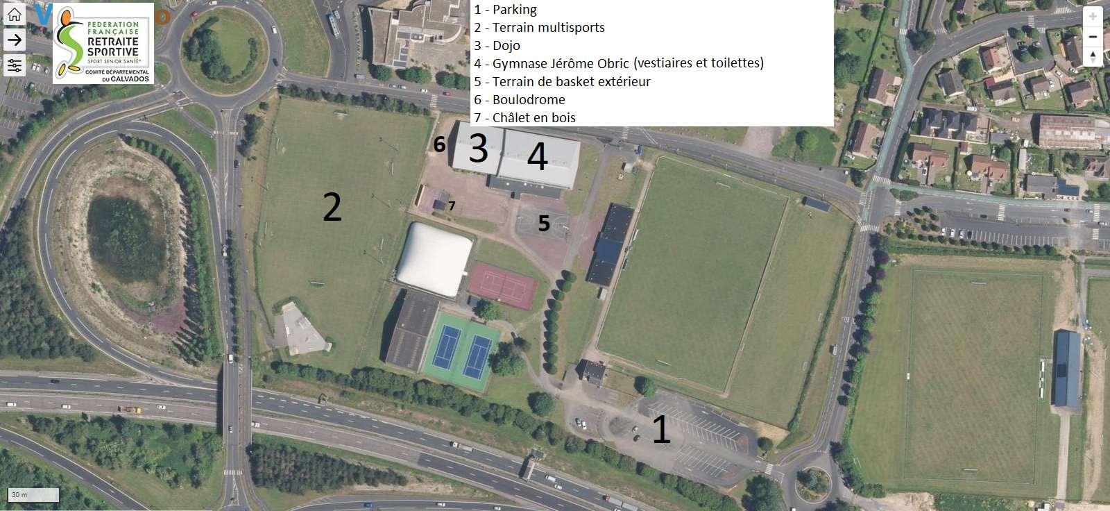 Site interclubs du 15 septembre 2022 avec reperes